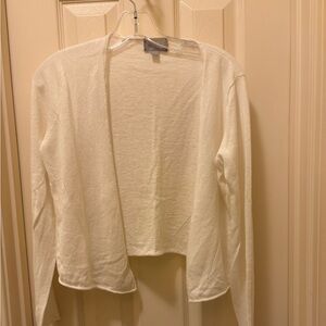 Pure Collection Cream Cardigan